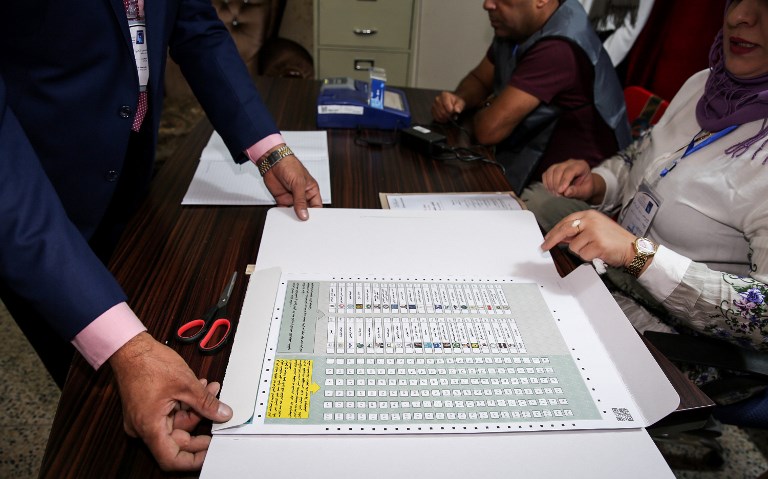 People in the Kurdistan Region and Iraq vote in the parliamentary elections across the country. (Photo: AFP)